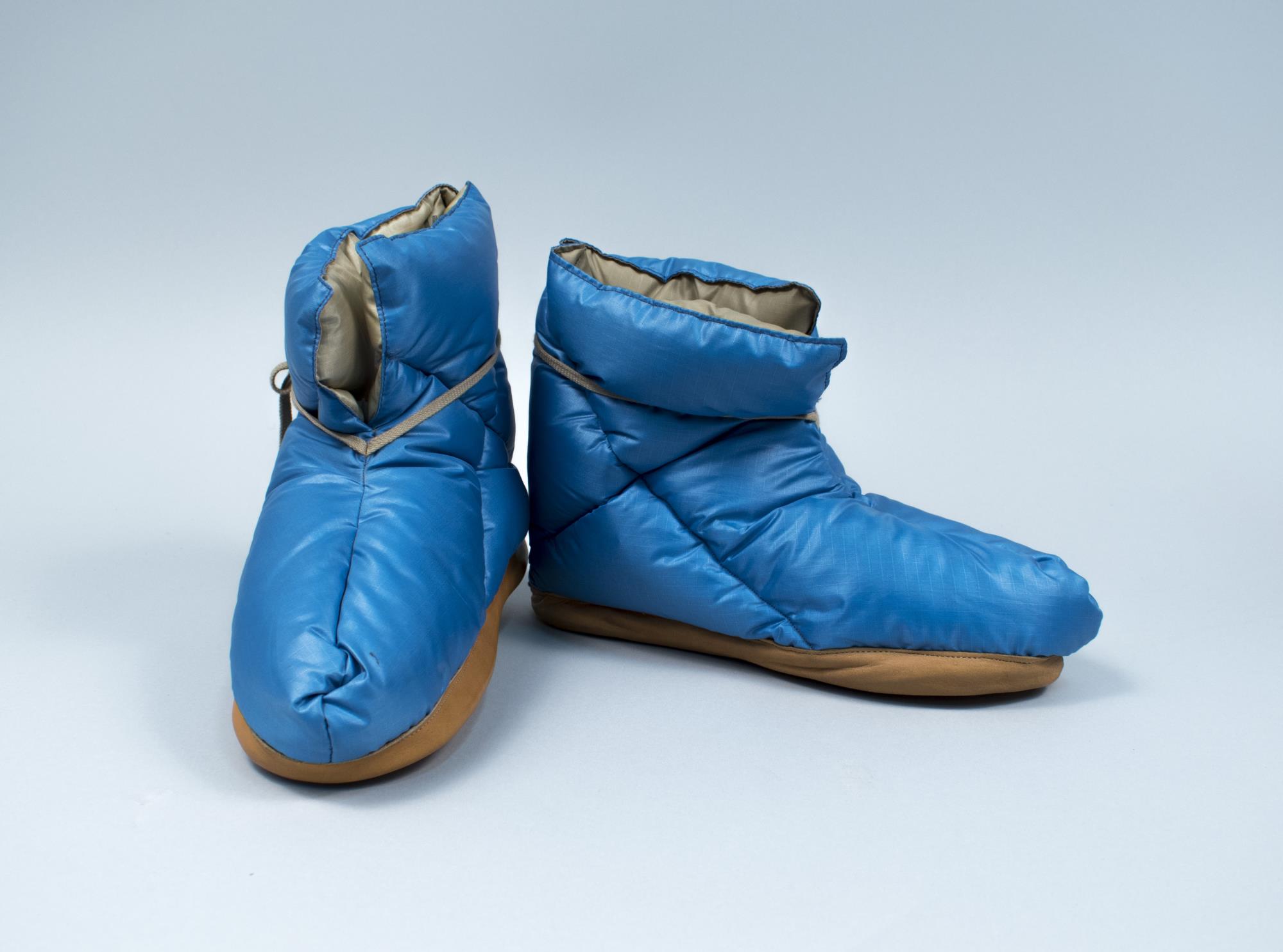 Image of Goose down lounging booties, 1967